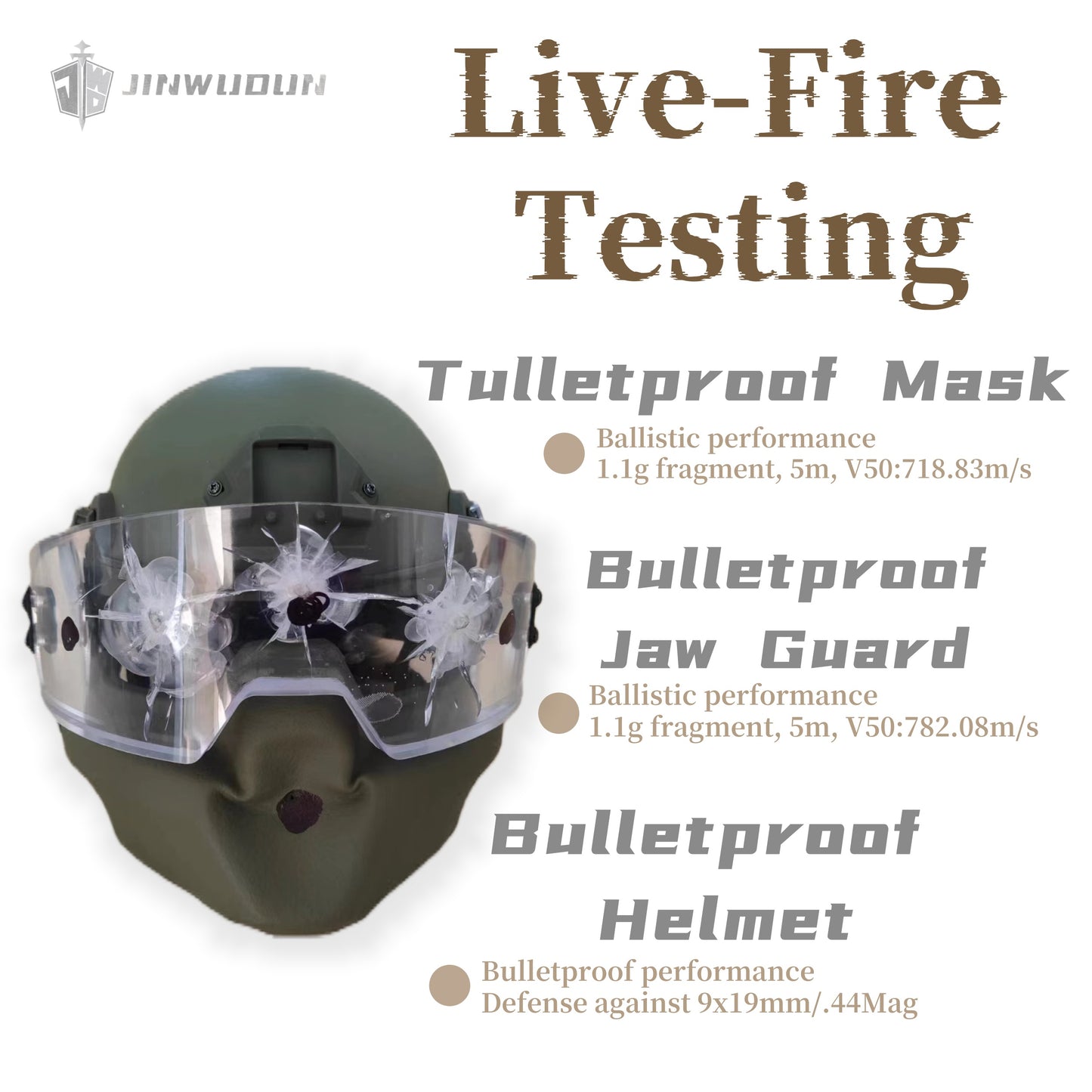 APA-05 NIJ IIIA level bulletproof helmet, all-round protection heavy tactical ballistic helmet