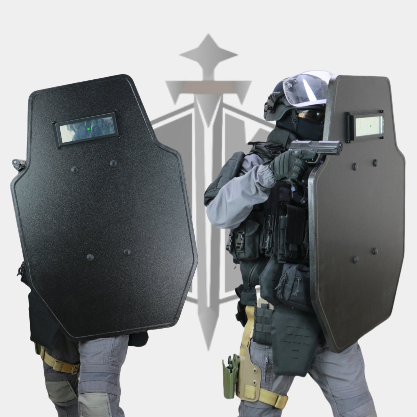 Bulletproof Shield | NIJ III+ Protection | Polyurea Coating for Enhanced Durability