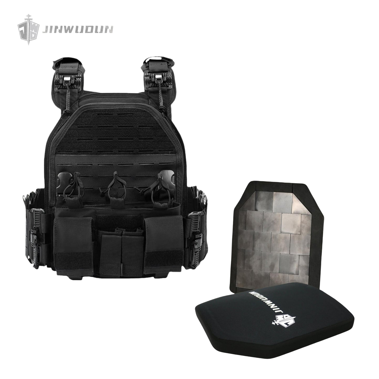 NIJ IIIA/III/IV level body armor, 6094 quick release tactical vest