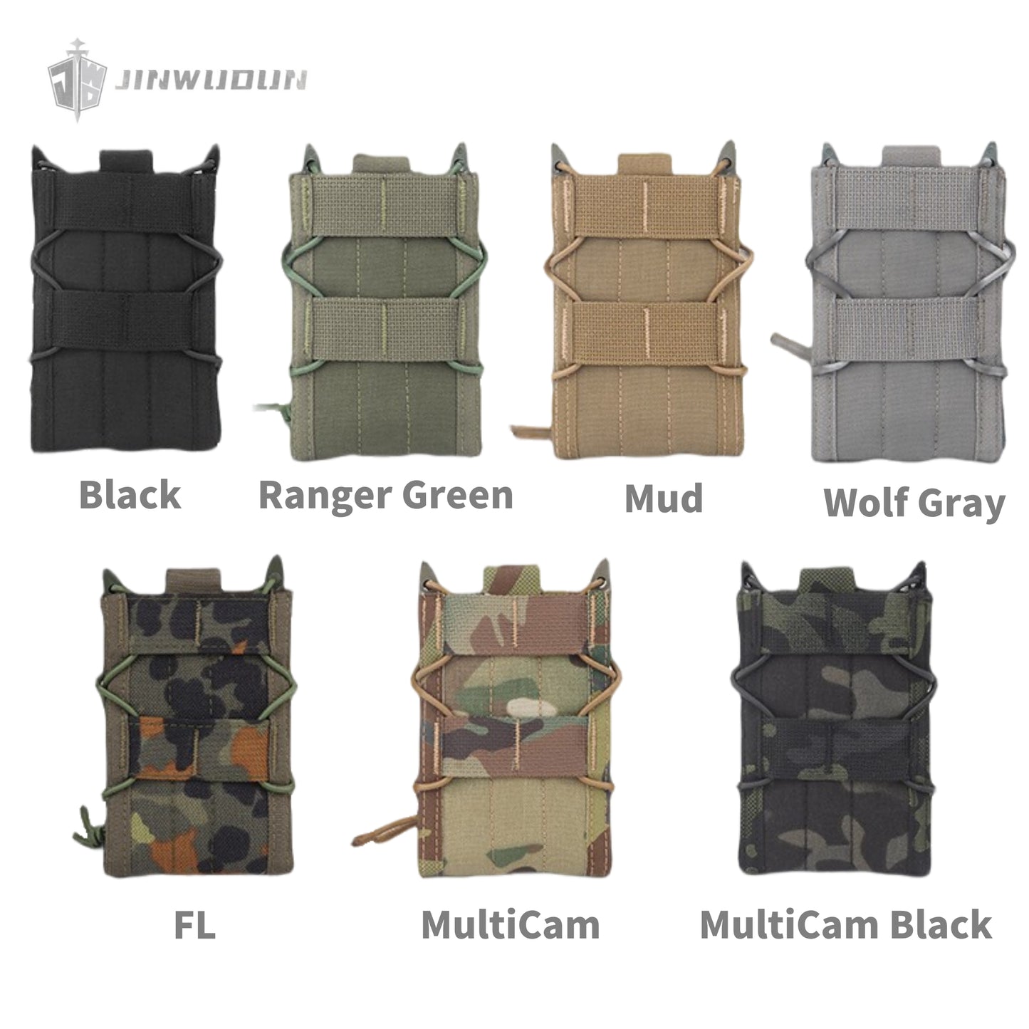 Tiger 5.56mm Functional Pack Molle System Single-Link Tactical Vest Accessory Pack