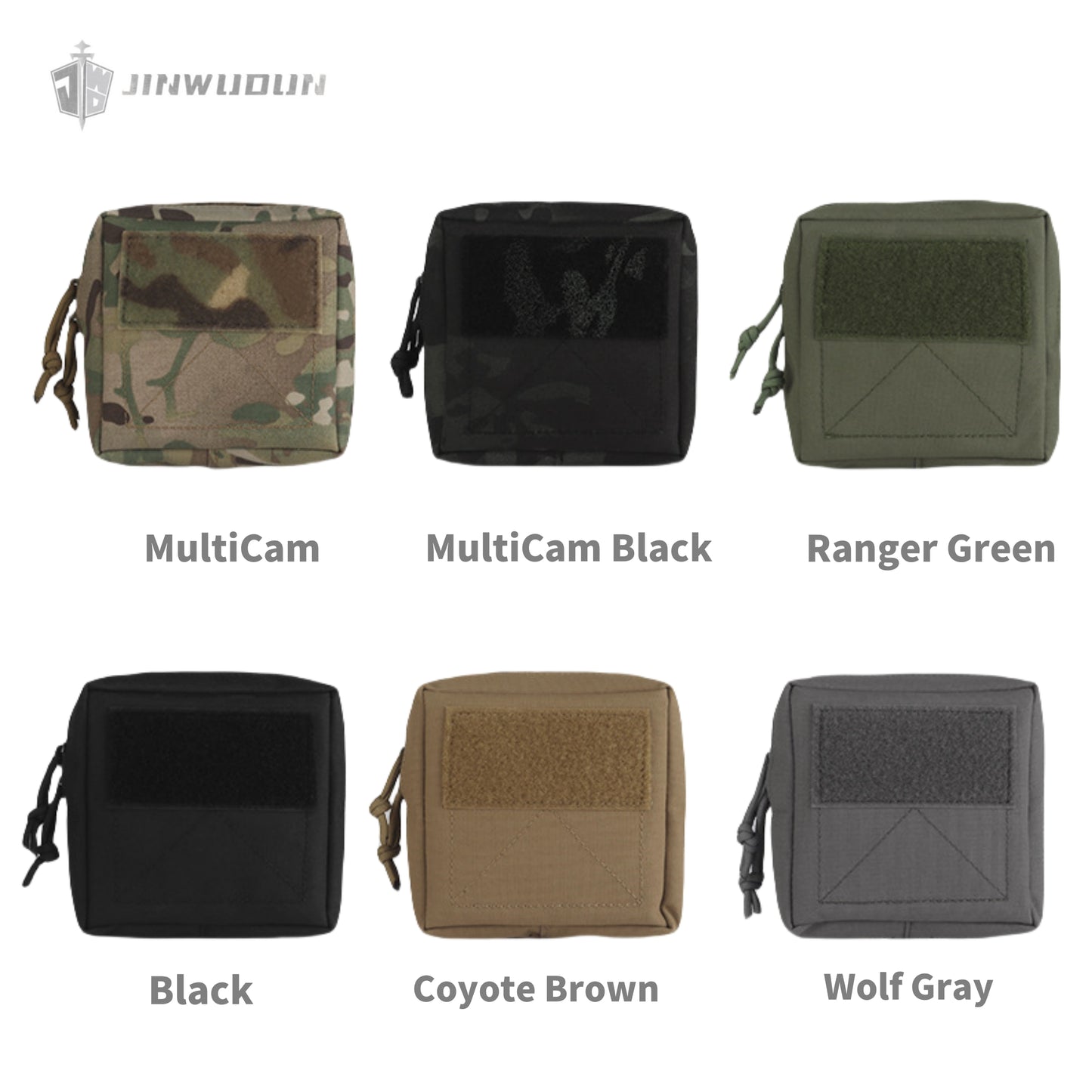 Multifunctional GP bag (size M) sports and leisure waist bag tactical sundries storage zipper bag