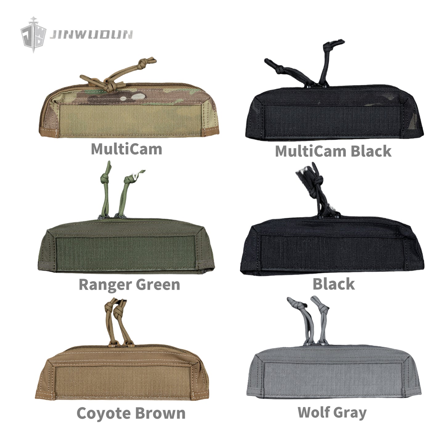 Zipper storage bag Velcro MK4 small tactical chest hanging zipper cover expansion accessories