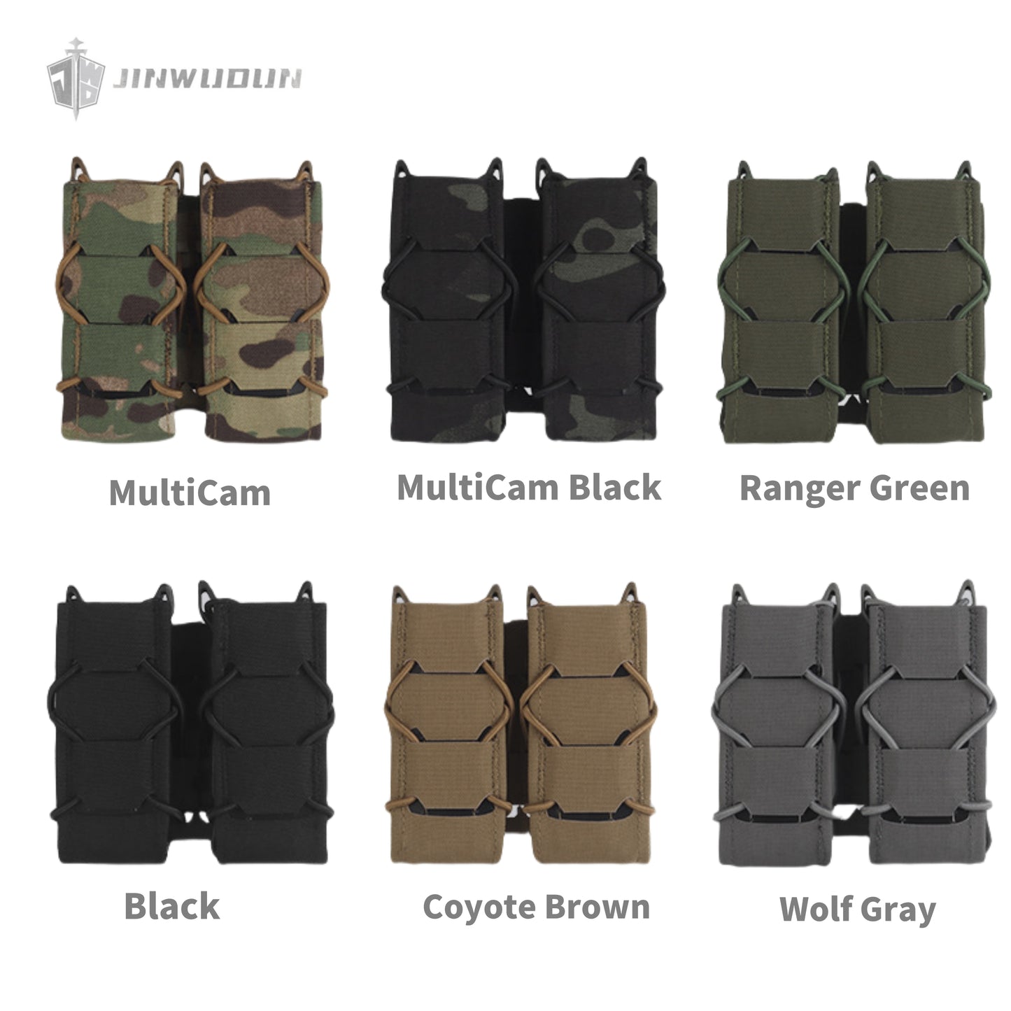 Tiger 9mm Double Quick-Draw Magazine Pouch V2