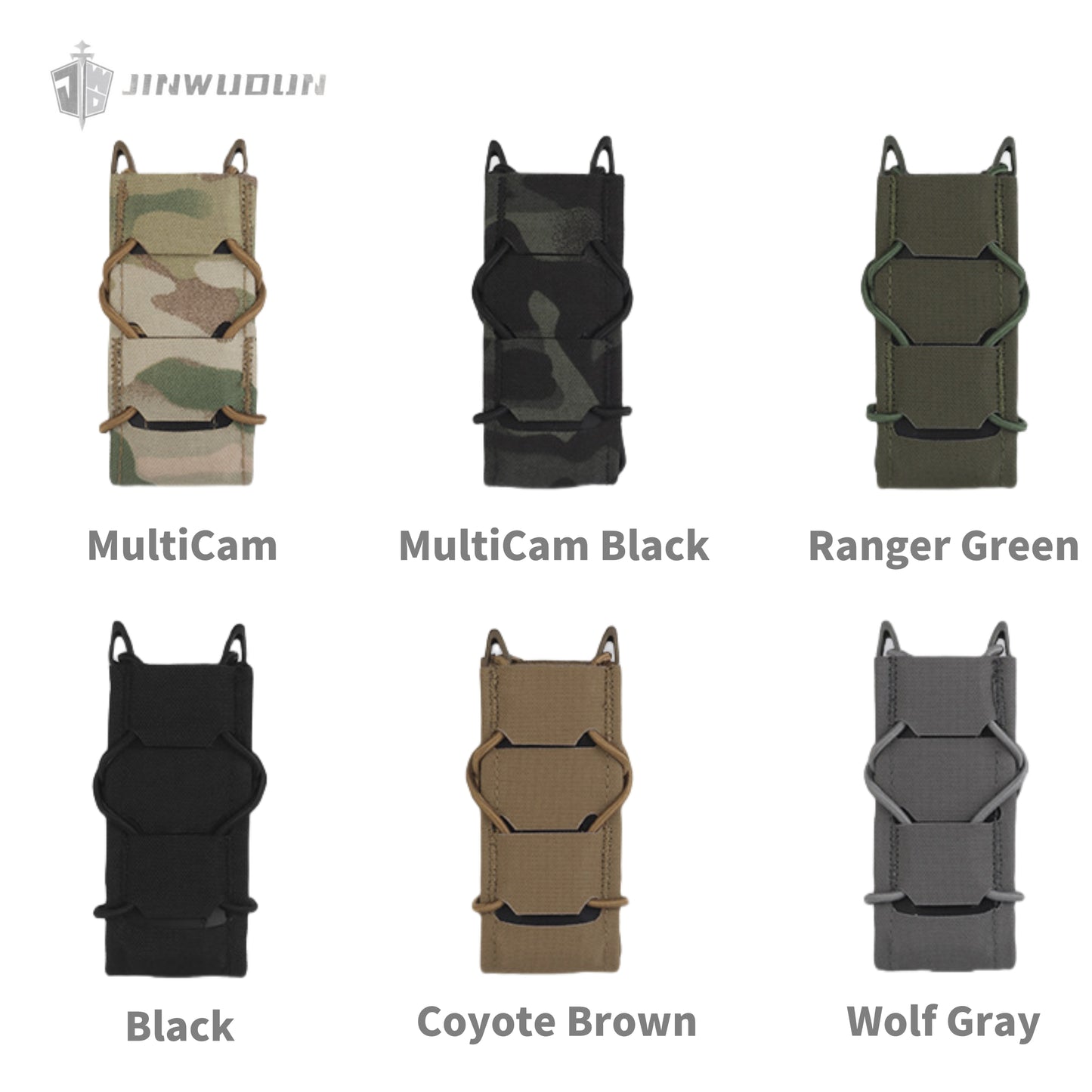 Tiger 9mm single quick-draw magazine pouch