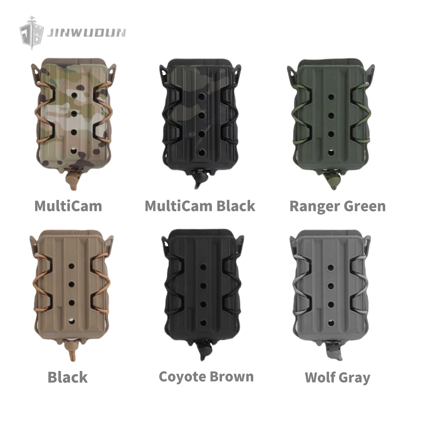 All-terrain large function bag for 5.56/7.62mm size full adaptation to MOLLE