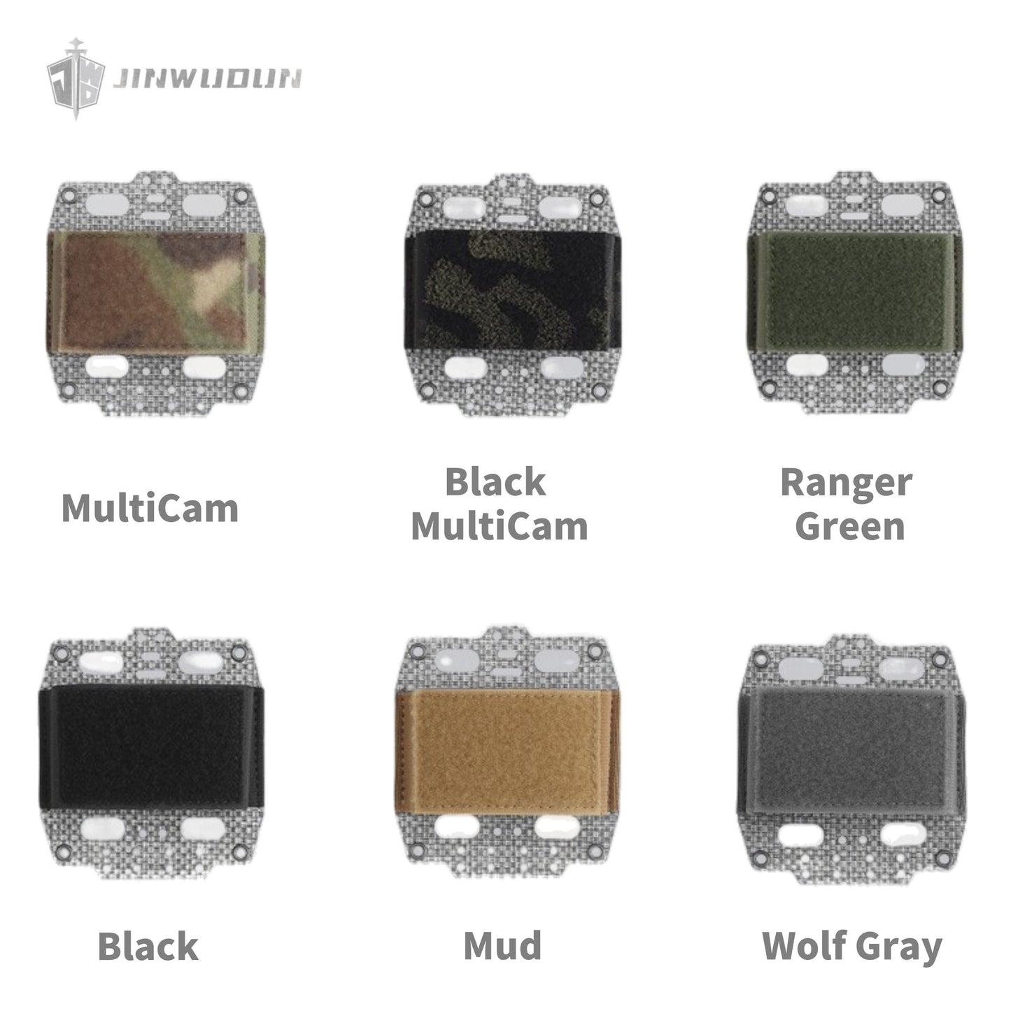 Night vision goggle battery box helmet bag adapts to a variety of tactical helmets elastic adjustment tactical equipment