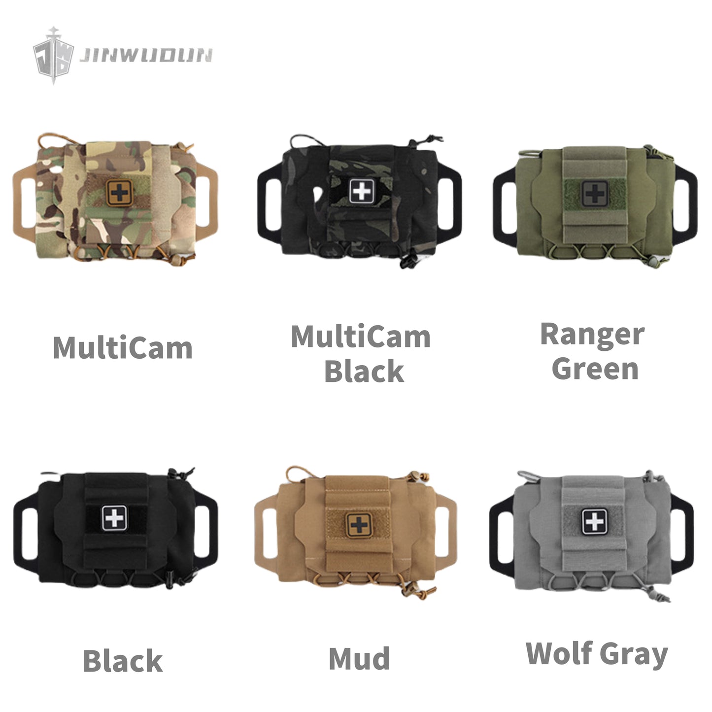 Two-piece detachable liner rapid deployment tactical outdoor medical first aid kit