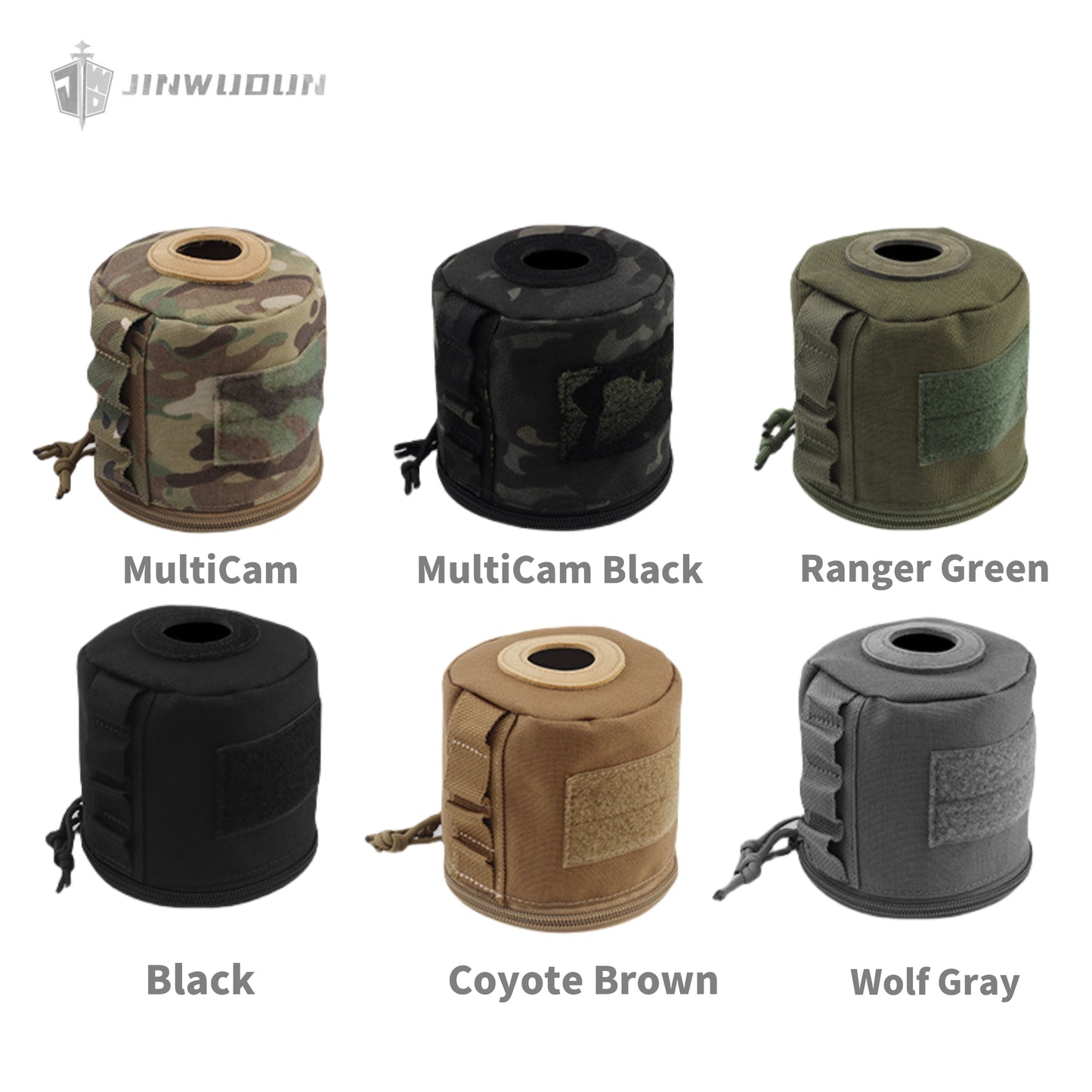 Military fan roll paper outdoor field camp collection bag MOLLE mounting ribbon paper tissue paper set