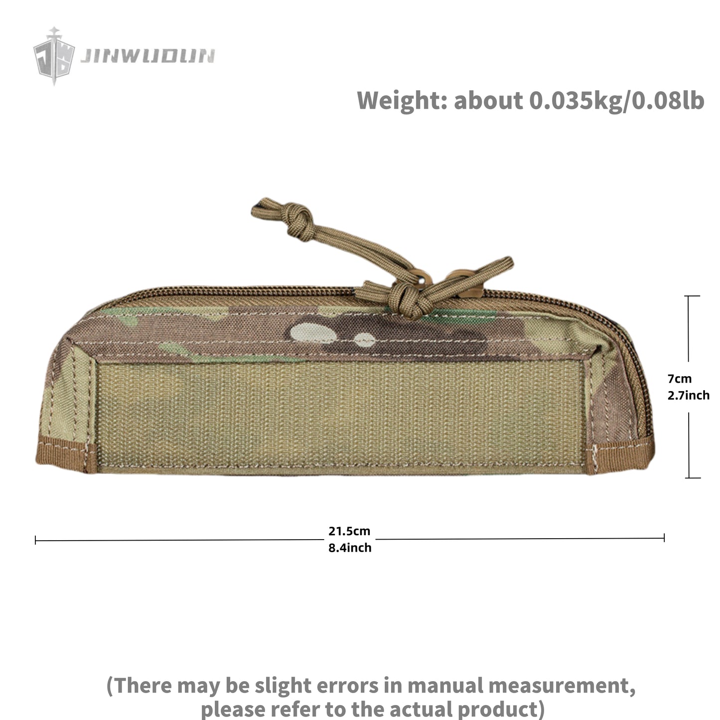 Zipper storage bag Velcro MK4 small tactical chest hanging zipper cover expansion accessories