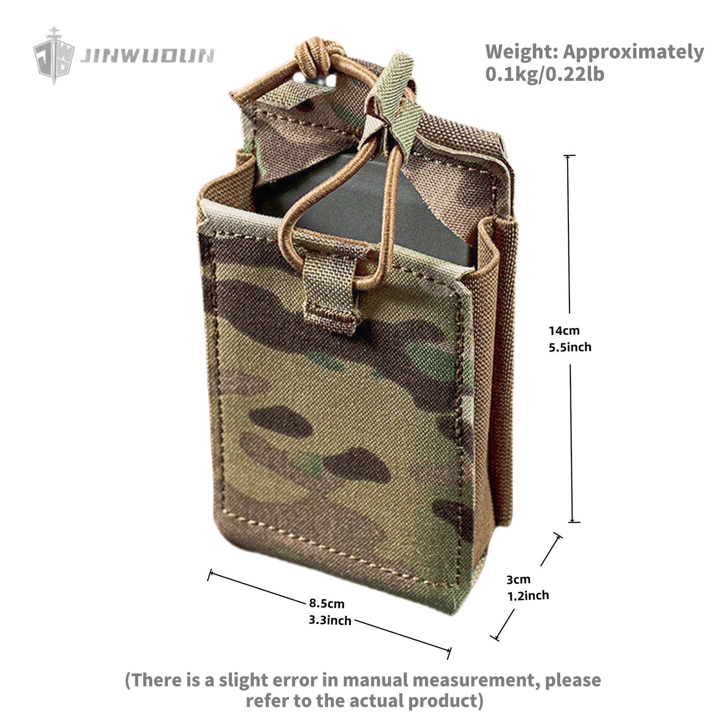 SRMP single-link universal function box 7.62/5.56 universal tactical bag MOLLE accessory bag