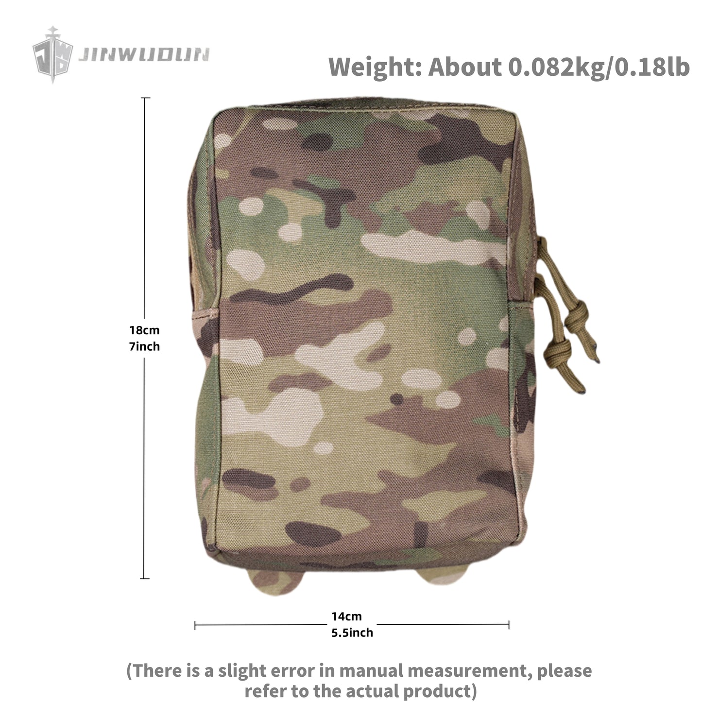 Lightweight GP bag outdoor sports molle mounted mountaineering bag mobile phone sundries storage bag