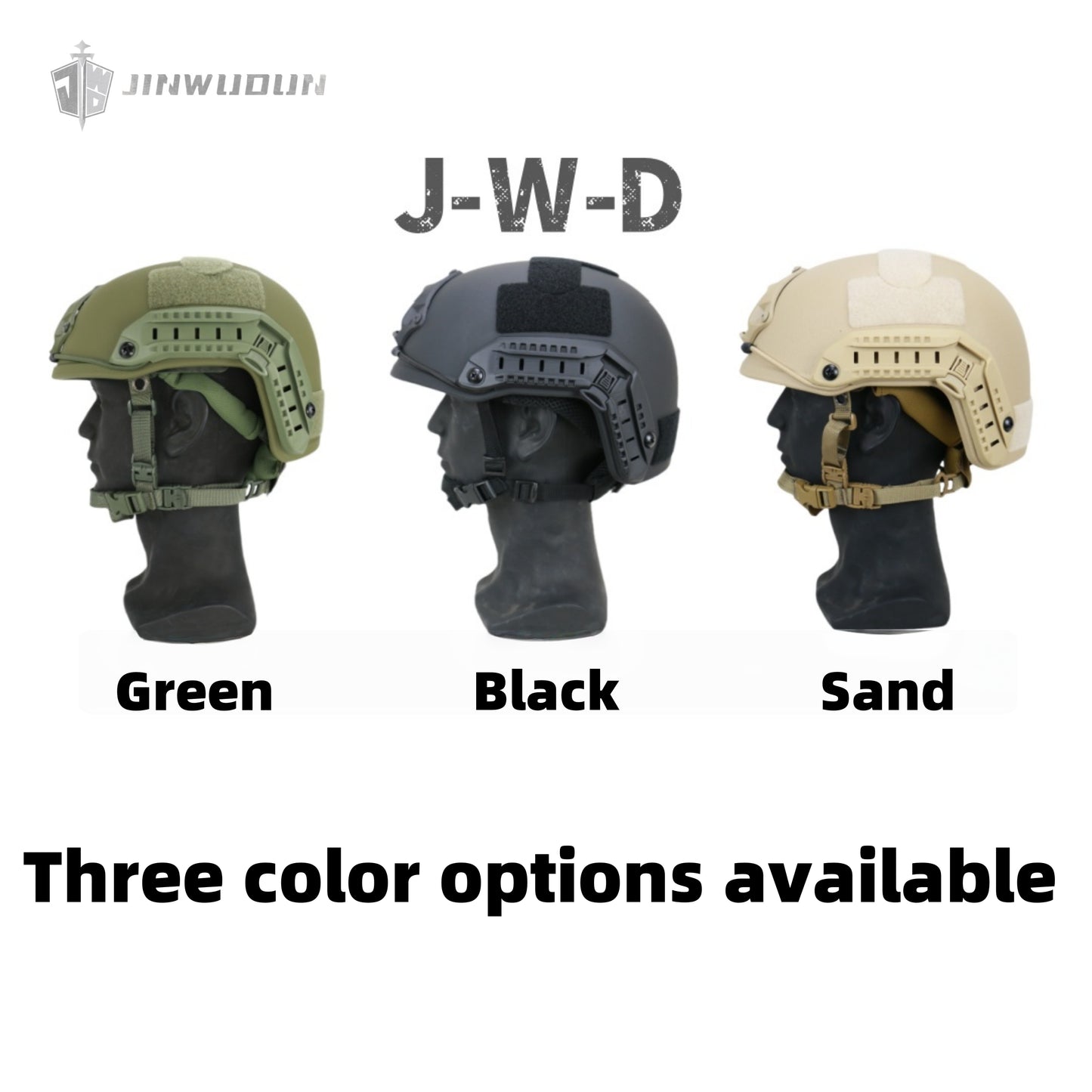 JWD-FAST super high cut bulletproof helmet NIJ IIIA 9x19mm tactical bulletproof helmet welfare model