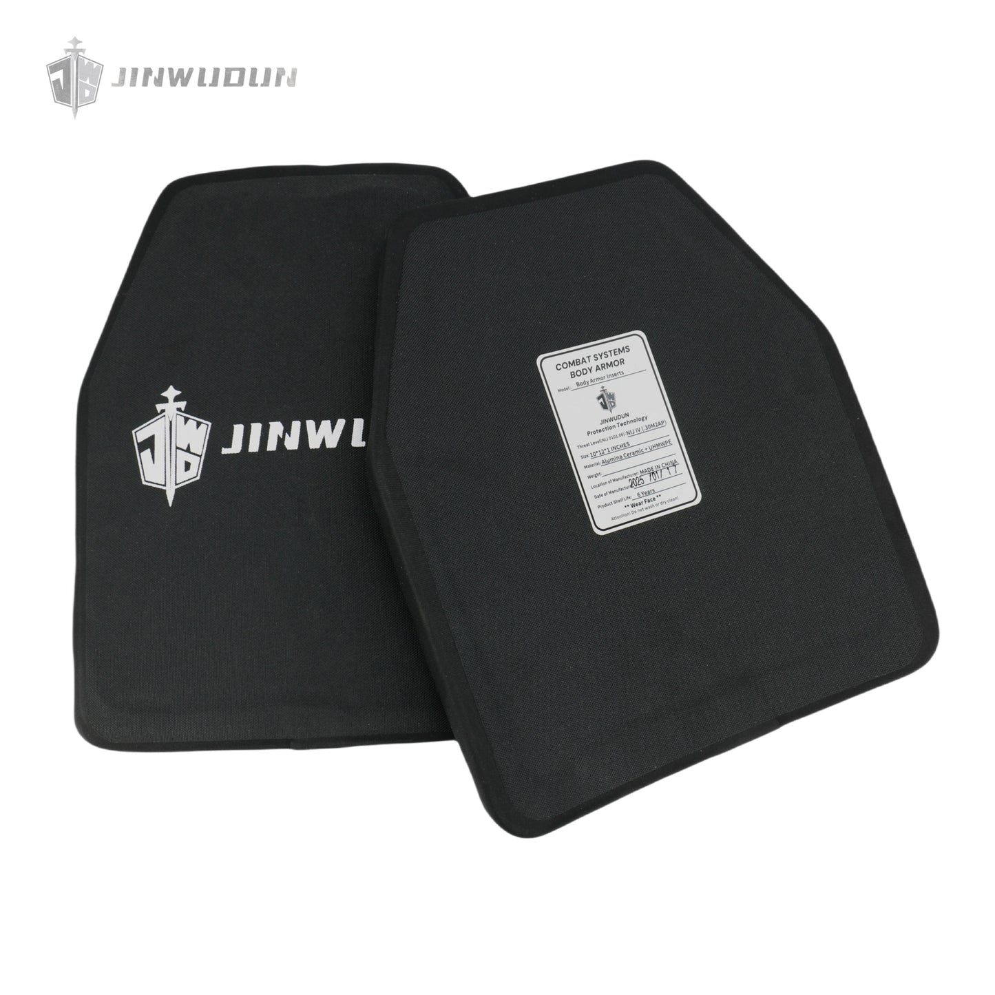 JWD-Bulletproof plate swimming cutting American standard IV/GA6 grade alumina ceramic + PE material