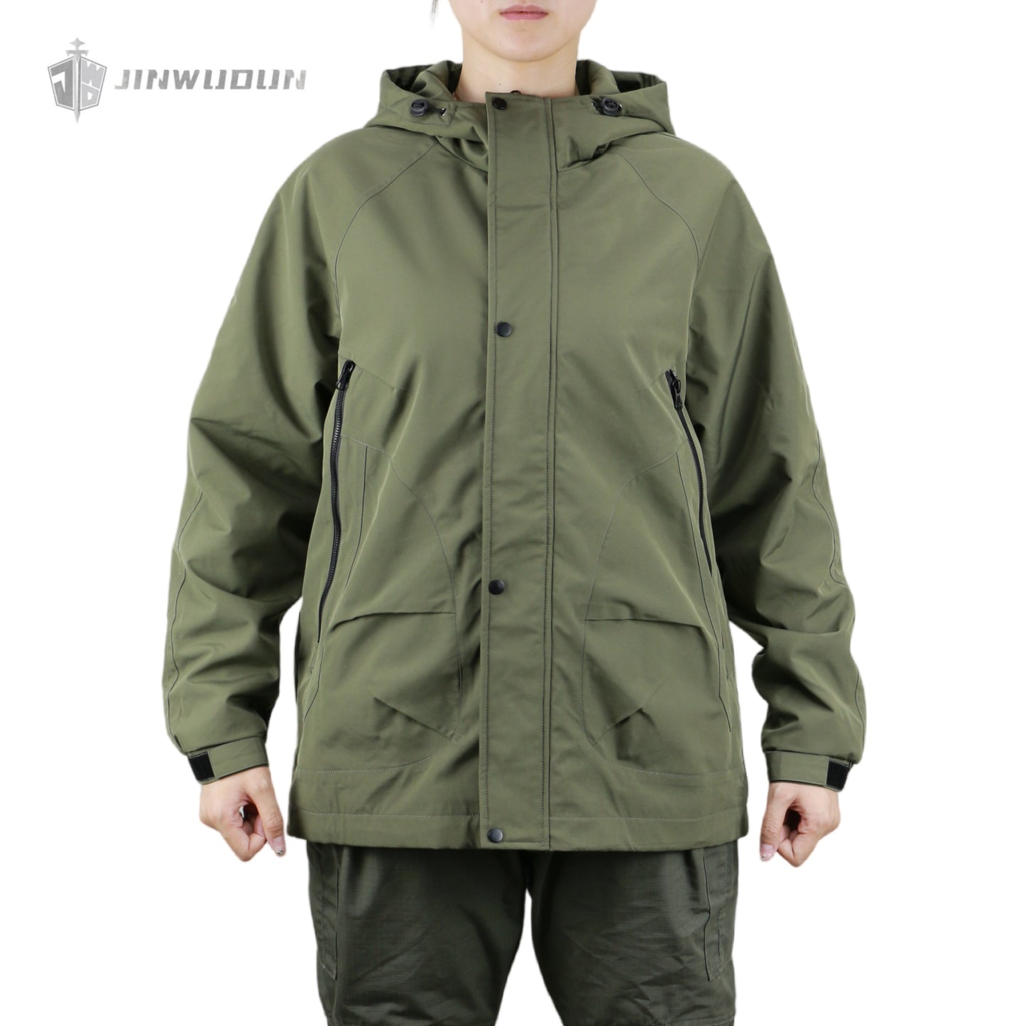 Puncture- and Cut-Resistant Jacket (About 3 lb). Outdoor, windproof, waterproof, and multi-purpose invisible cut-resistant clothing.