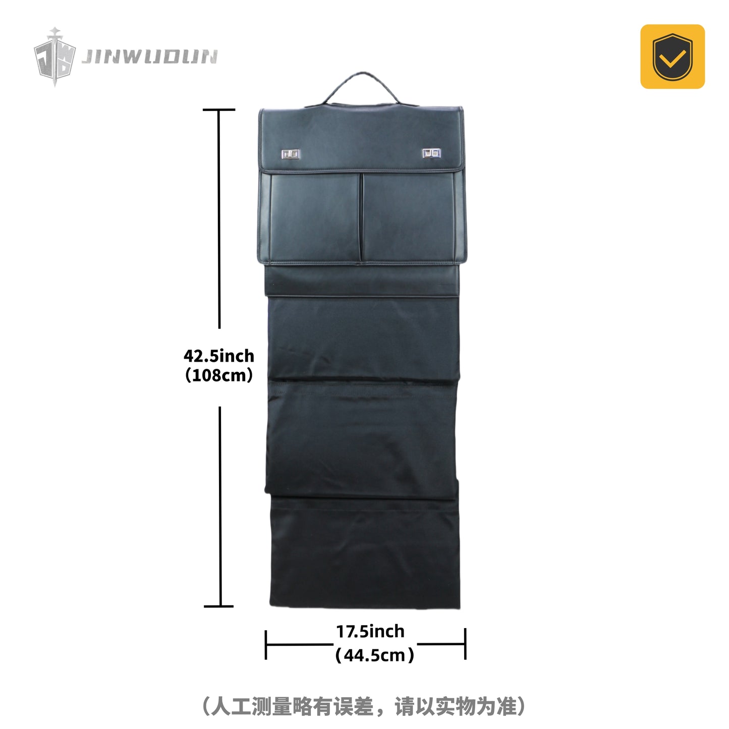 Foldable Bulletproof Briefcase | NIJ IIIA+ Rated | Lightweight UHMWPE Material | Portable 4-Fold Design
