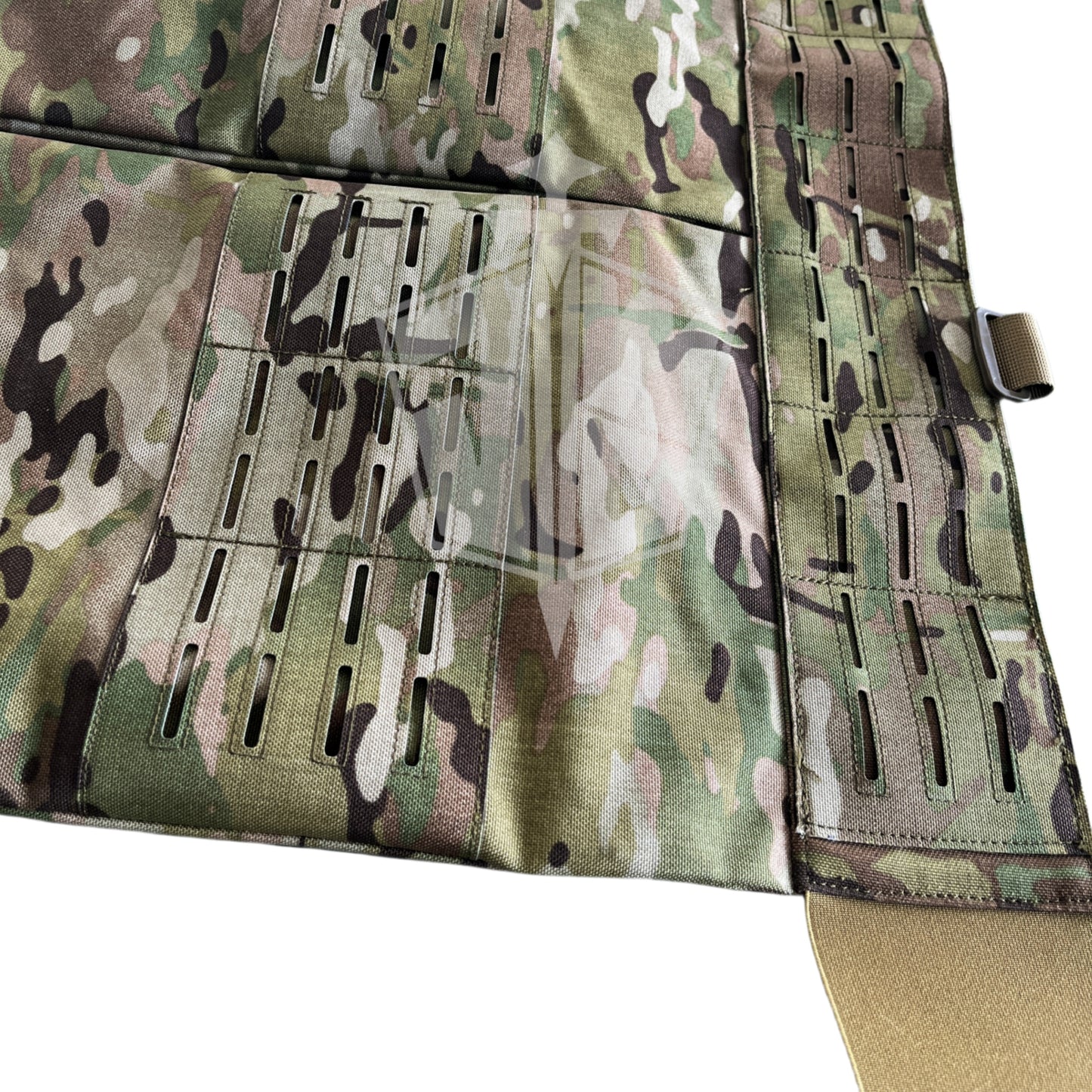 NIJ-IIIA tactical bulletproof skirt laser cutting multifunctional MOLLE