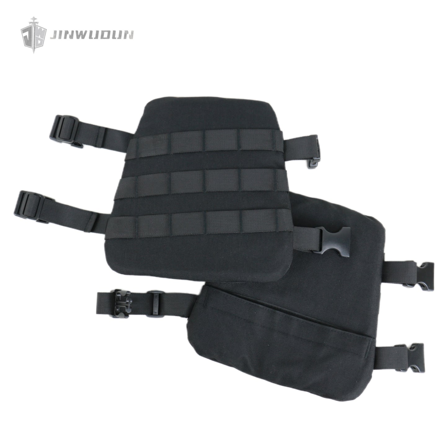 JWD-Level NIJ IIIA bulletproof arm guard with 1000D nylon fabric and MOLLE webbing
