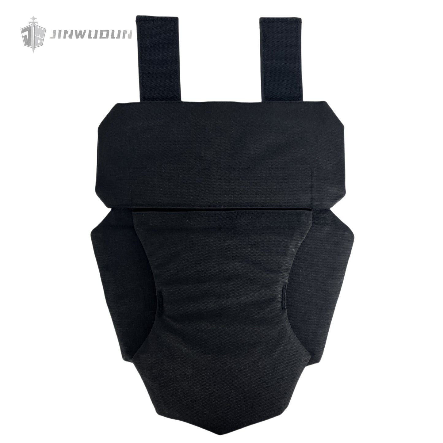 Level NIJ IIIA bulletproof crotch guard with larger protection area, detachable design, nylon fabric