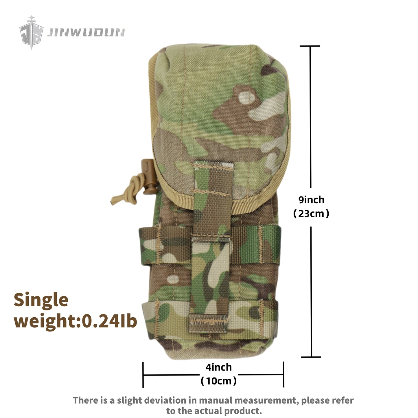 JWD-Magazine bag - 1000D nylon material can accommodate AK/AR magazines at the same time. Molle system accessory bag