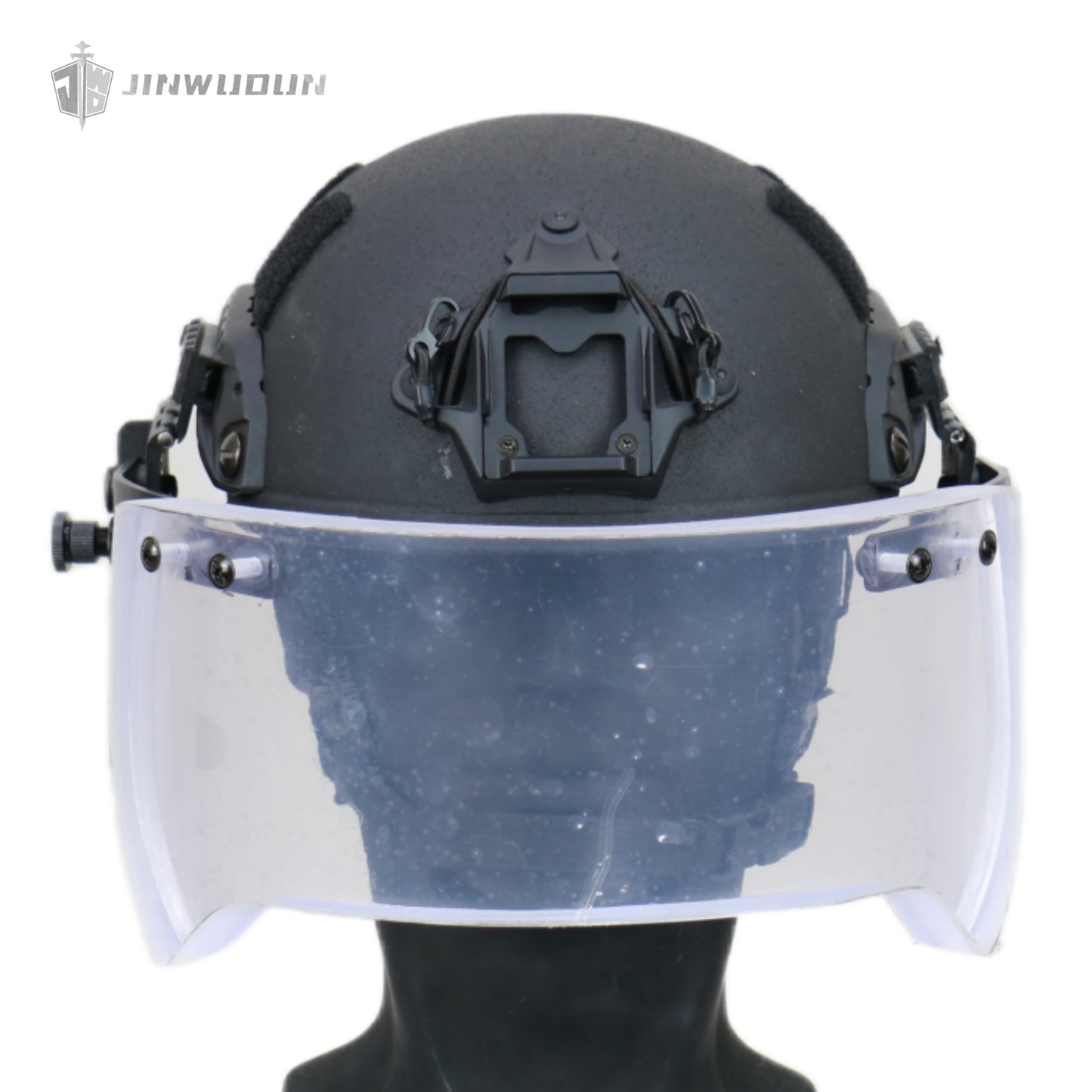 JWD-Bulletproof and explosion-proof mask IIIA level protection rail connected to helmet suitable for tactical goggles