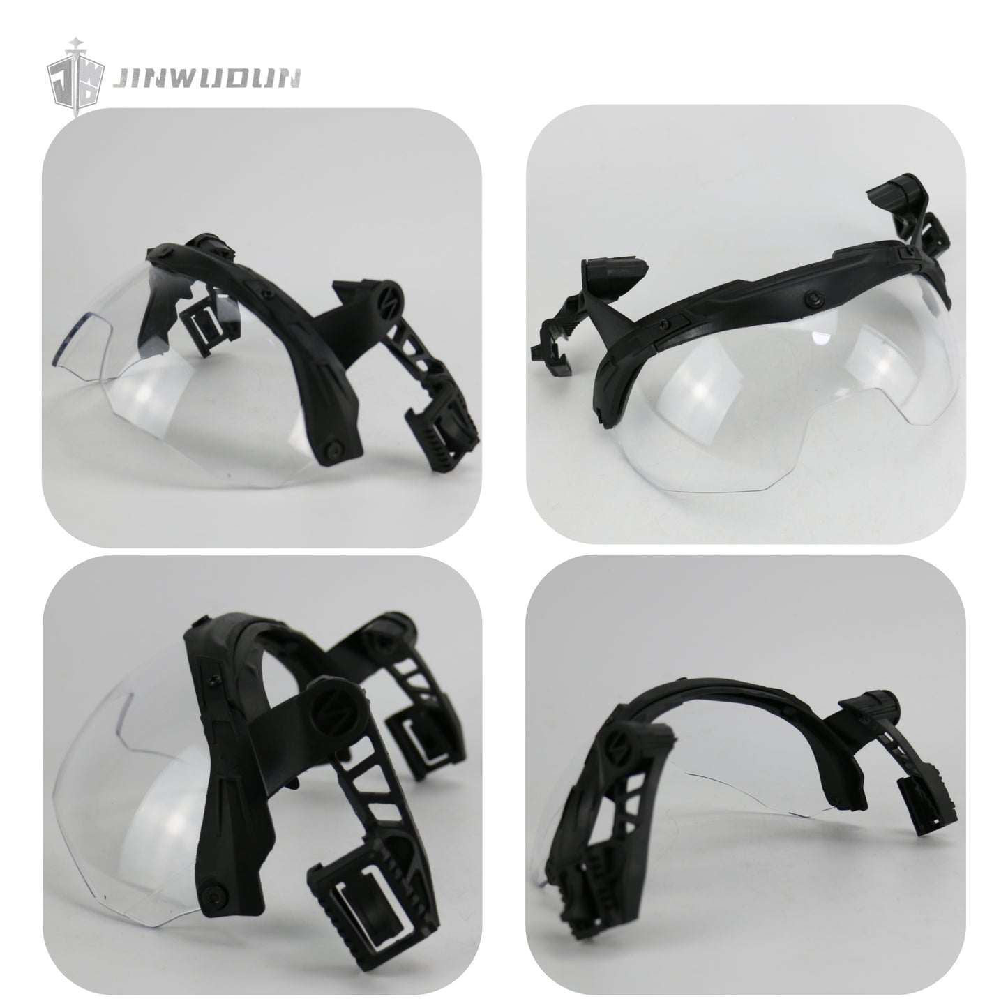 WENDY3.0 track version riot and windproof goggles, thickened and reinforced protective PC lens