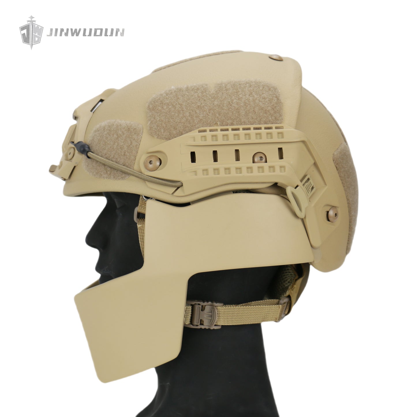 IIIA level AF split bulletproof helmet + bulletproof mask set aramid material