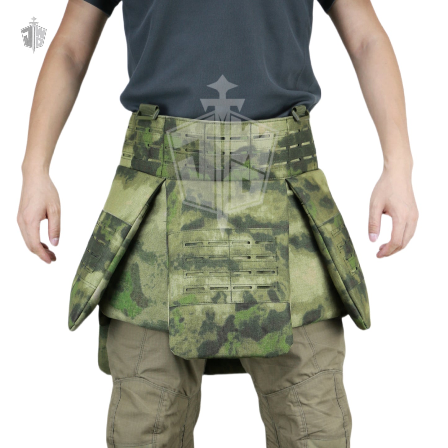 NIJ-IIIA bulletproof skirt armor tactical skirt armor laser cutting multifunctional MOLLE