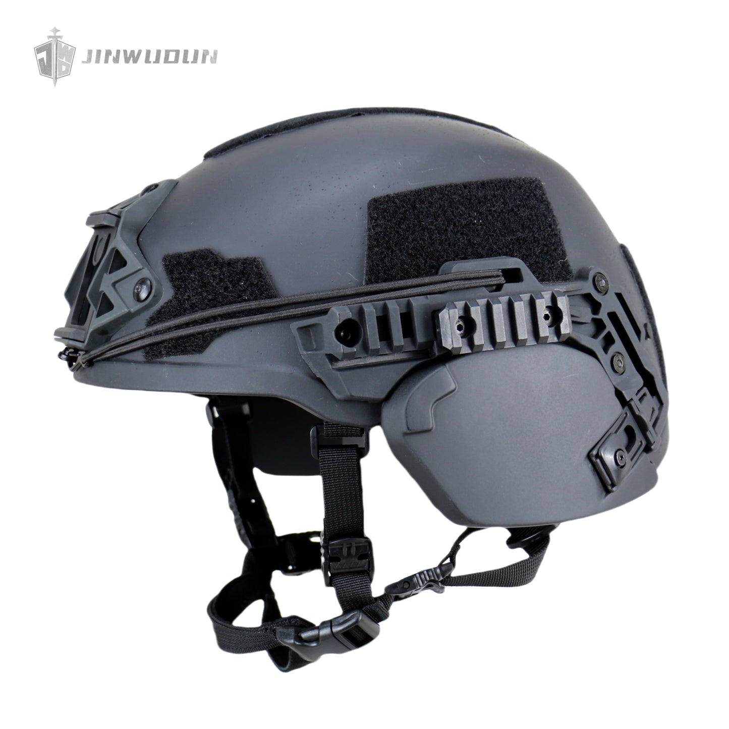 JWD-Wendy helmet + bulletproof earmuffs NIJ IIIA grade protective aramid material earmuffs