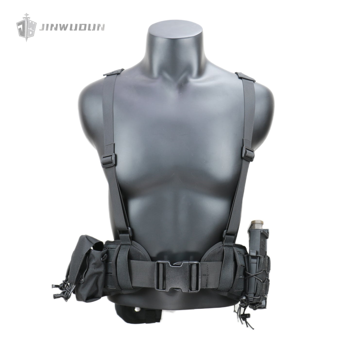 Ballistic Tactical Waistband 1000D Polyester with Molle webbing for a wide range of accessories