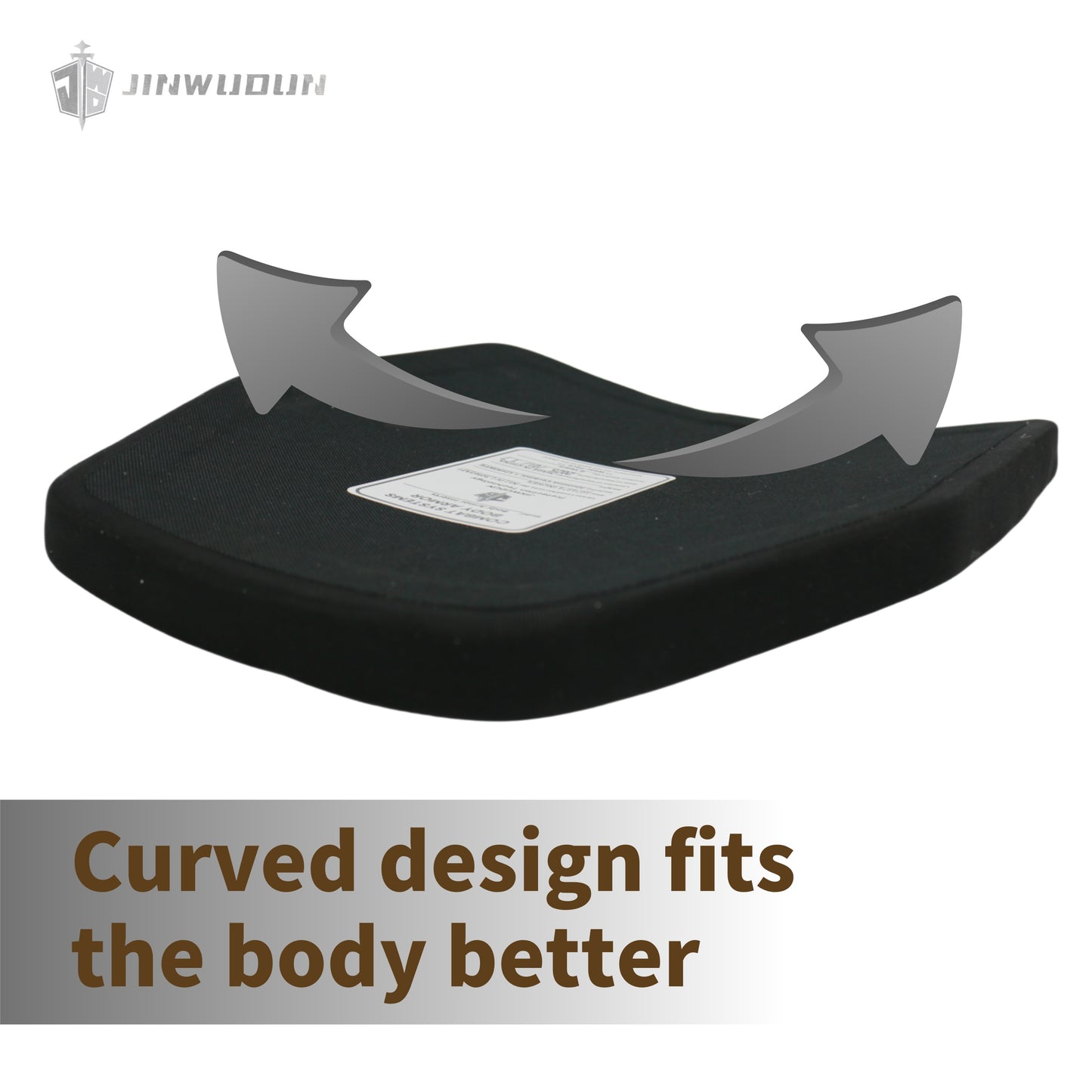 JWD-Bulletproof plate swimming cutting American standard IV/GA6 grade alumina ceramic + PE material