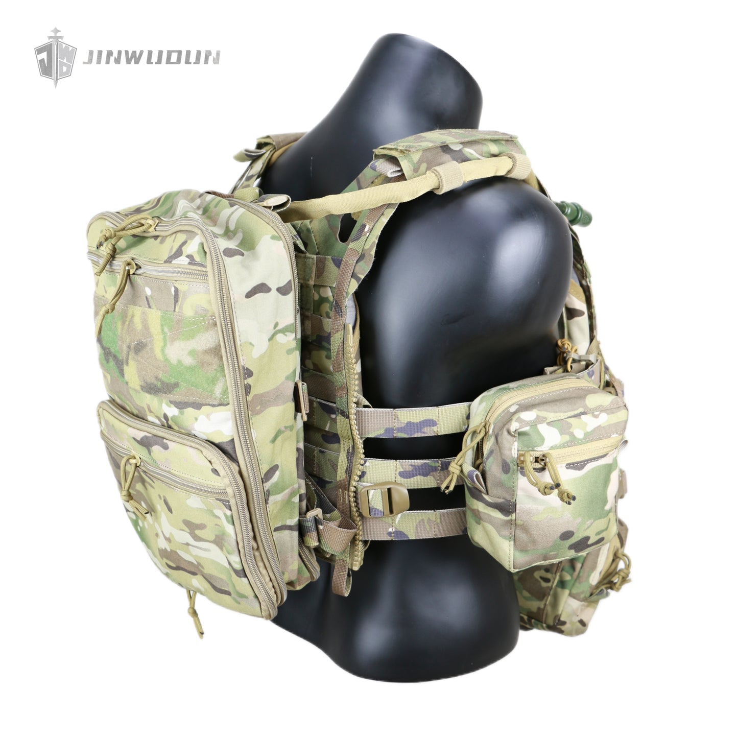 JWD-Tactical vest Cordura fabric JPC 3.0 tactical vest shoulder waist quick release design