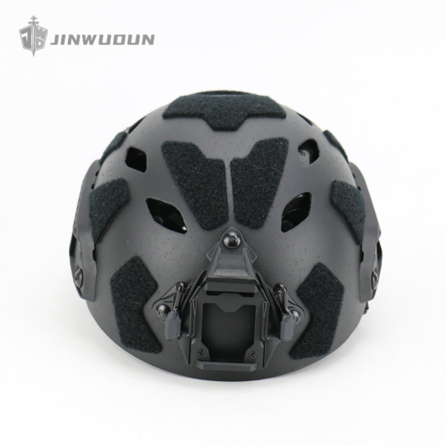 JWD-FAST SF carbon fiber helmet, particle sandblasting process, top perforated design weighs about 1.5 pounds