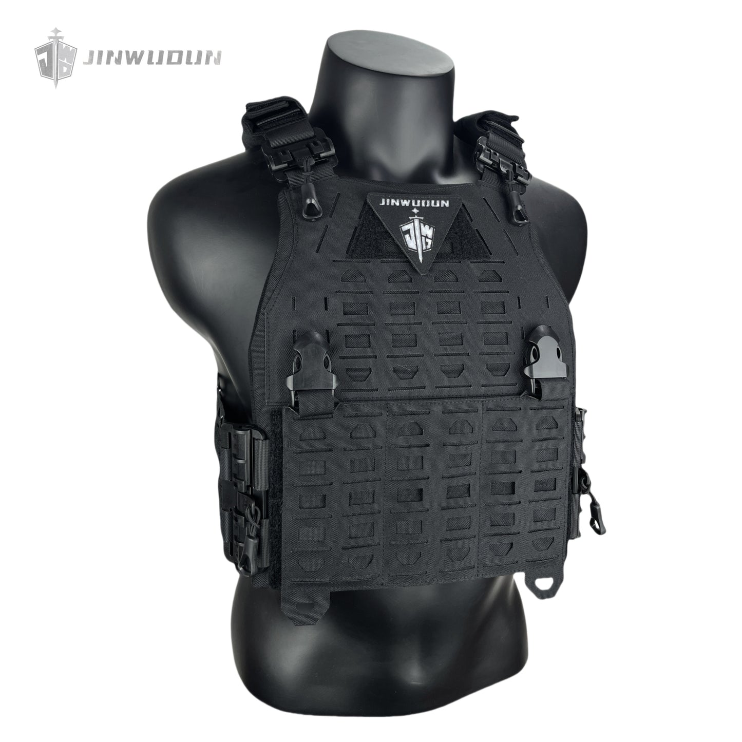 Level NIJ IIIA summer lightweight quick-release vest tactical bulletproof vest stab-proof clothing 0.14㎡ protective cordura