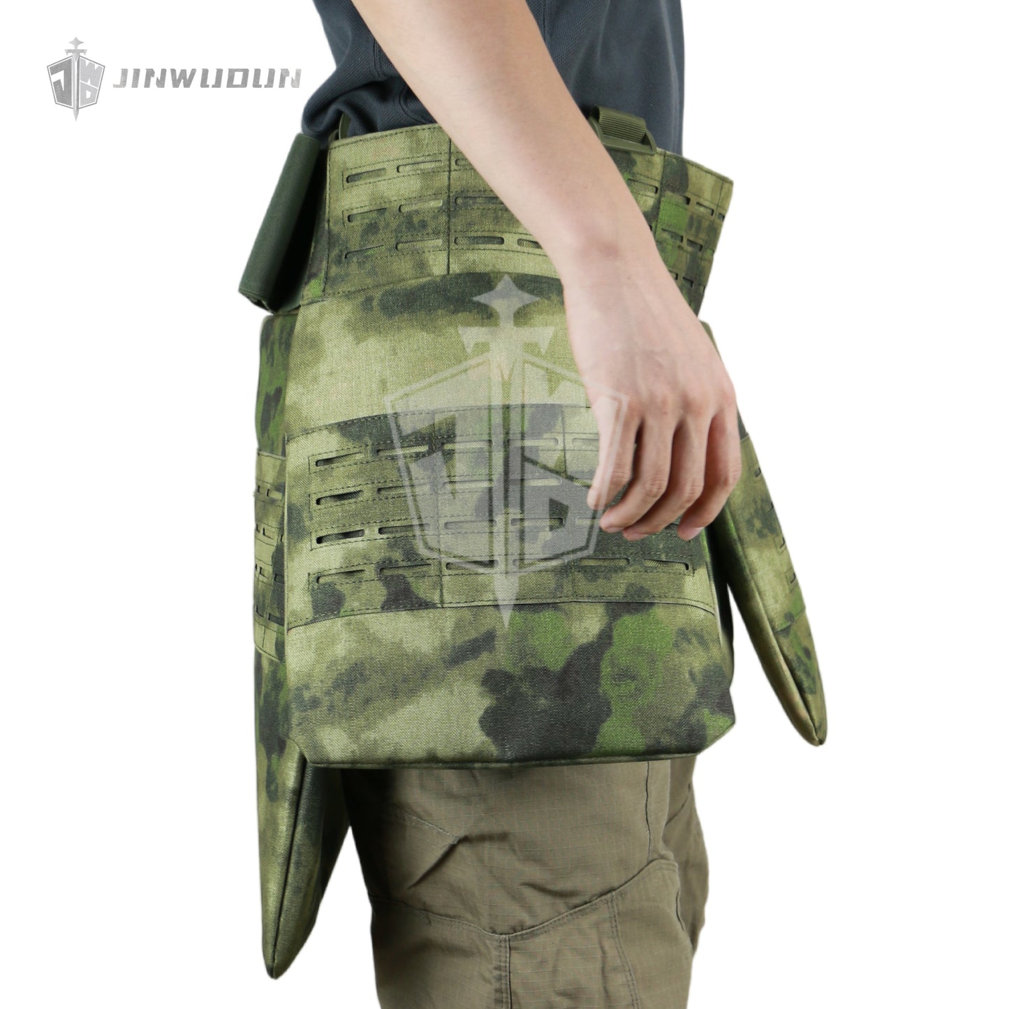 NIJ-IIIA bulletproof skirt armor tactical skirt armor laser cutting multifunctional MOLLE