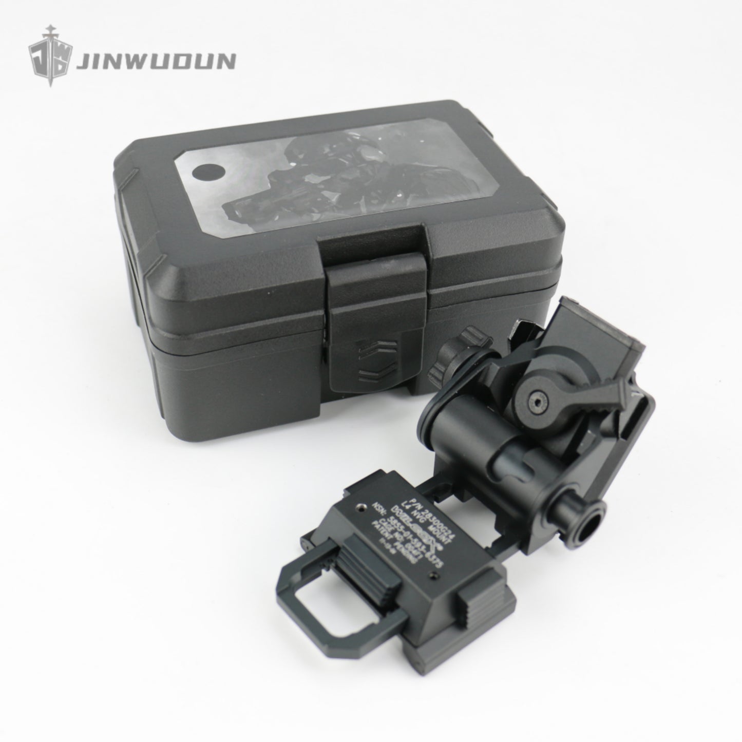 JWD-L4G24 night vision device bracket dump truck, aluminum alloy tactical helmet connection base