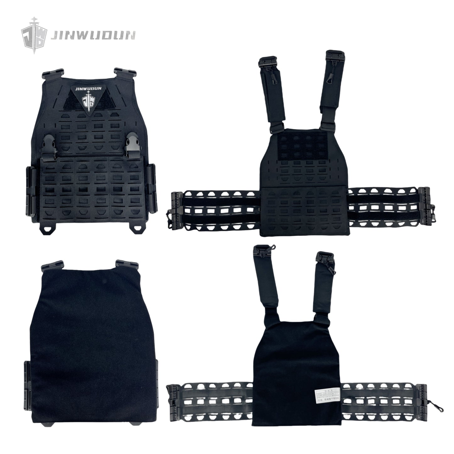 Level NIJ IIIA summer lightweight quick-release vest tactical bulletproof vest stab-proof clothing 0.14㎡ protective cordura