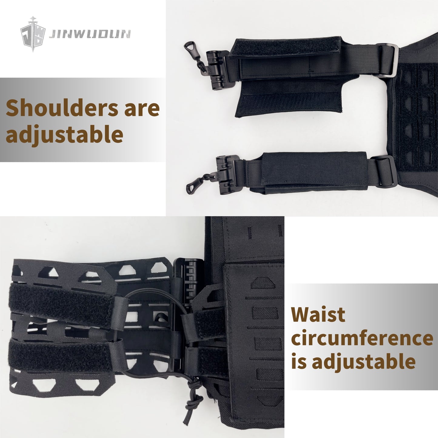 Level NIJ IIIA summer lightweight quick-release vest tactical bulletproof vest stab-proof clothing 0.14㎡ protective cordura