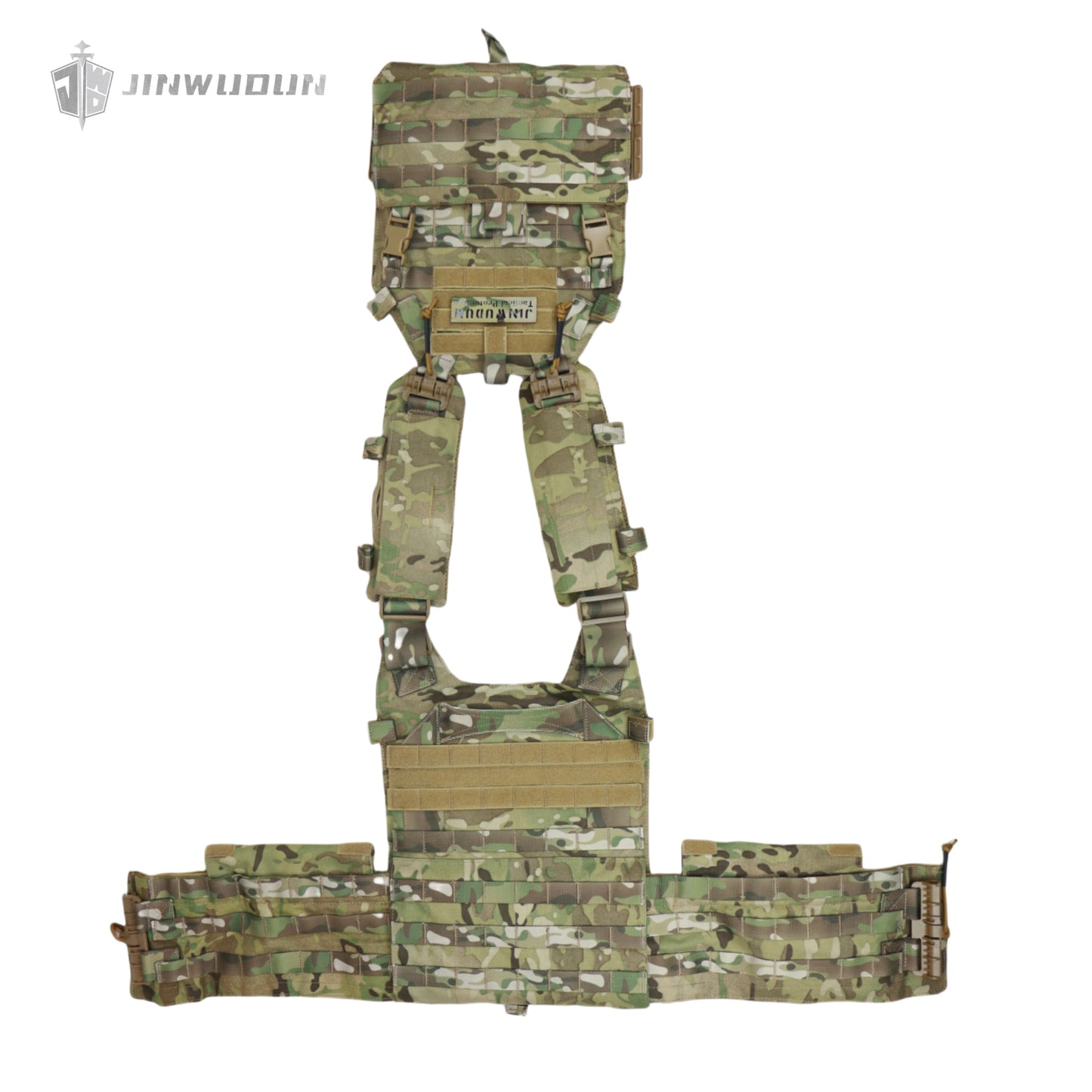 NIJ IV Level Large Waist Tactical Quick Release Vest OEM Imitation 1000D Polyester Fabric Vest
