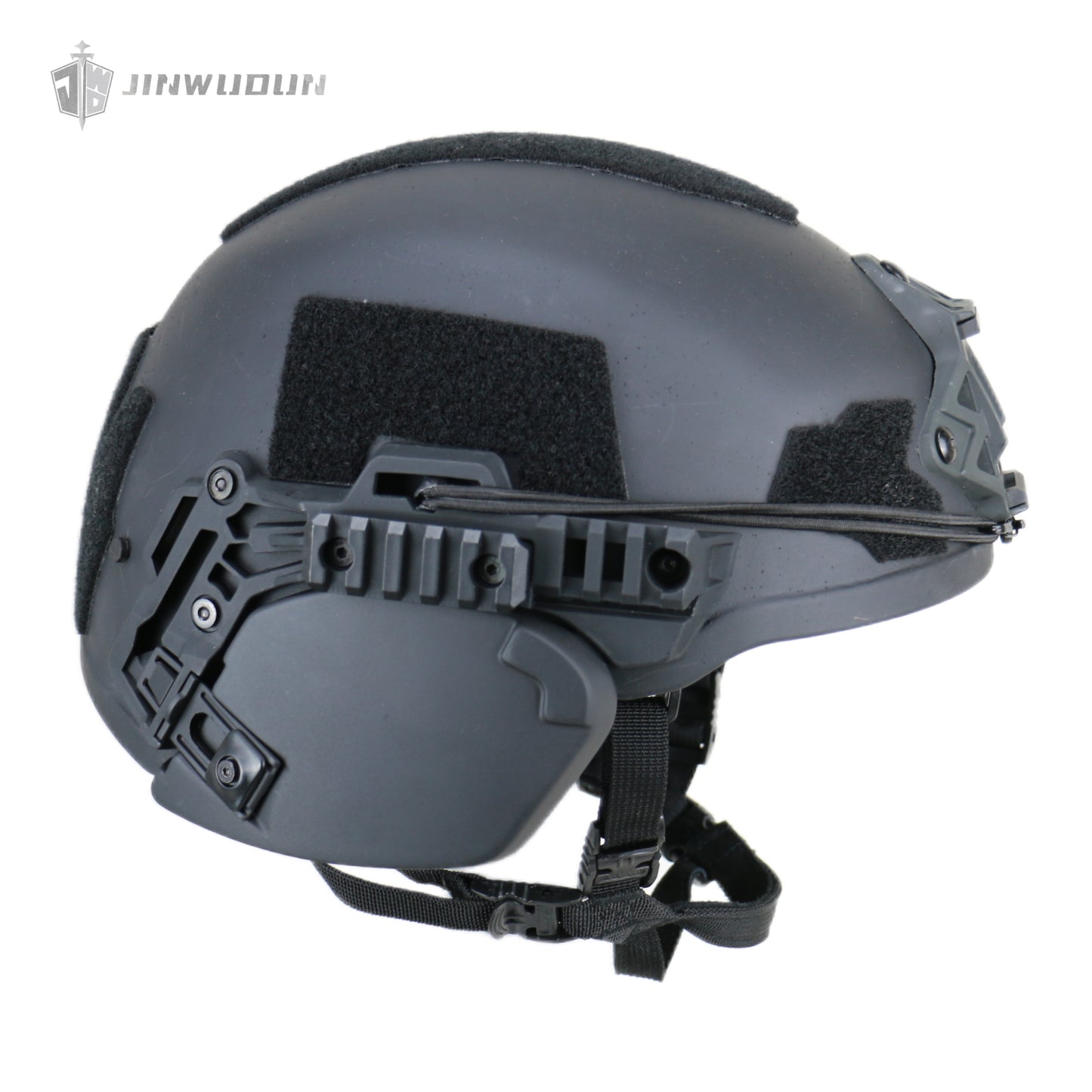 JWD-Wendy helmet + bulletproof earmuffs NIJ IIIA grade protective aramid material earmuffs