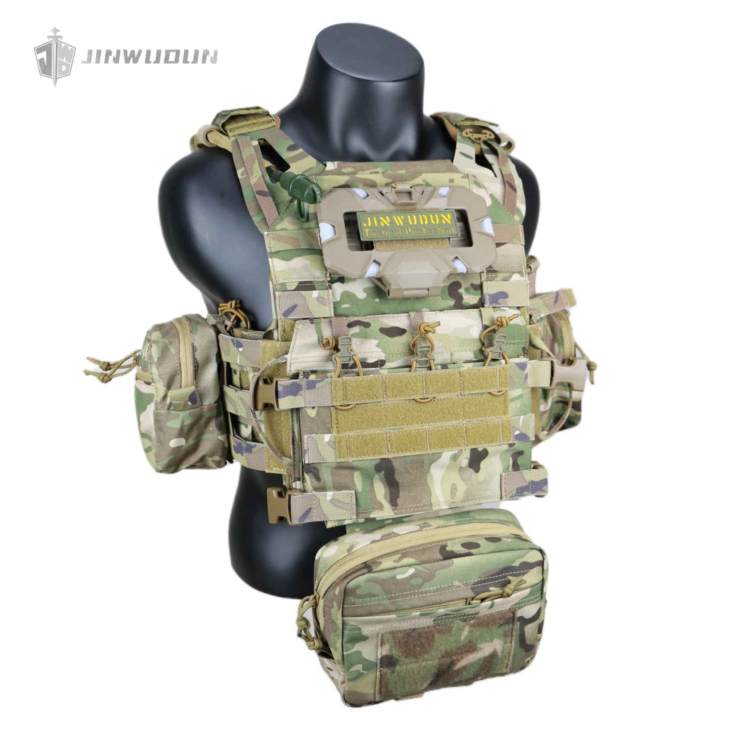 JWD-Tactical vest Cordura fabric JPC 3.0 tactical vest shoulder waist quick release design