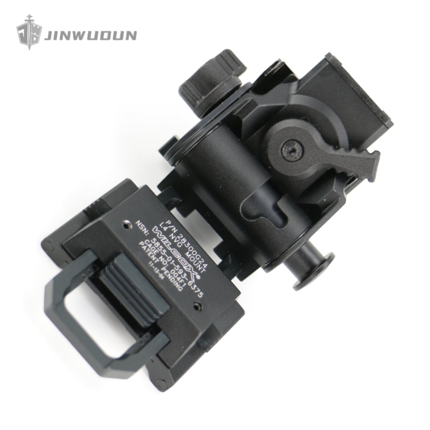 JWD-L4G24 night vision device bracket dump truck, aluminum alloy tactical helmet connection base