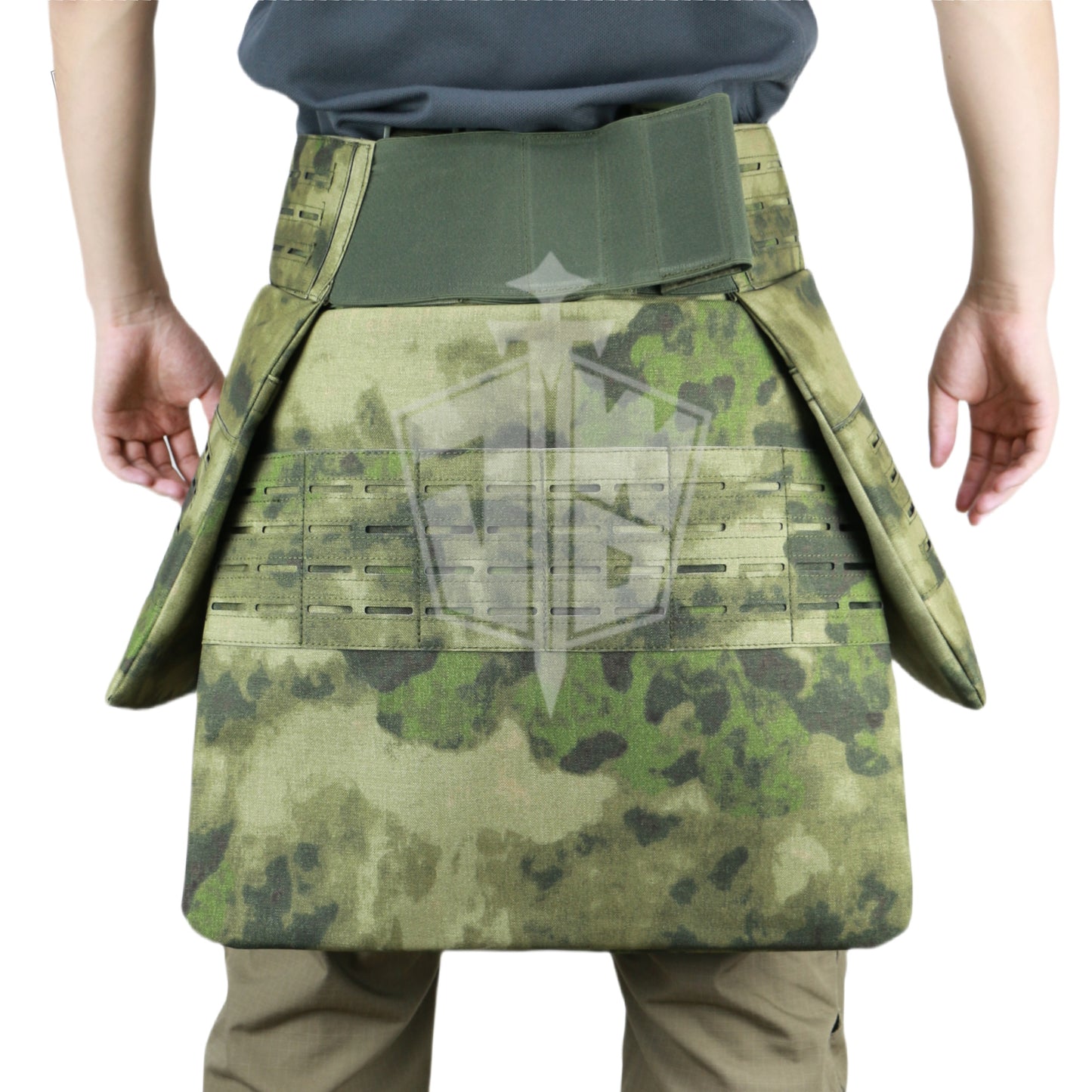 NIJ-IIIA bulletproof skirt armor tactical skirt armor laser cutting multifunctional MOLLE