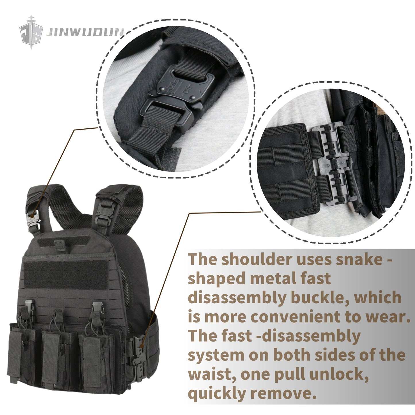 511 Quick-Detach Tactical vest