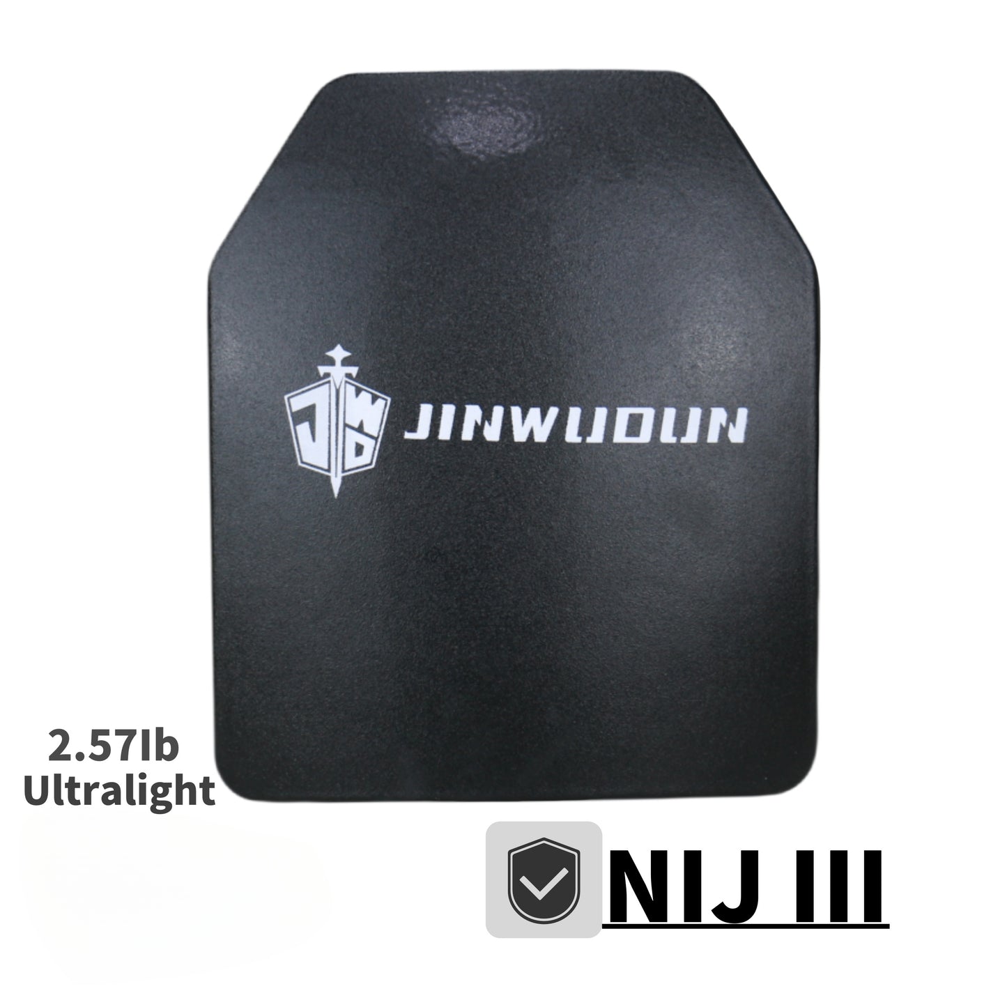 Level NIJ III ultra-light multi-curved bulletproof plate sprayed with polyurea process UHMWPE material about 2.57Ib
