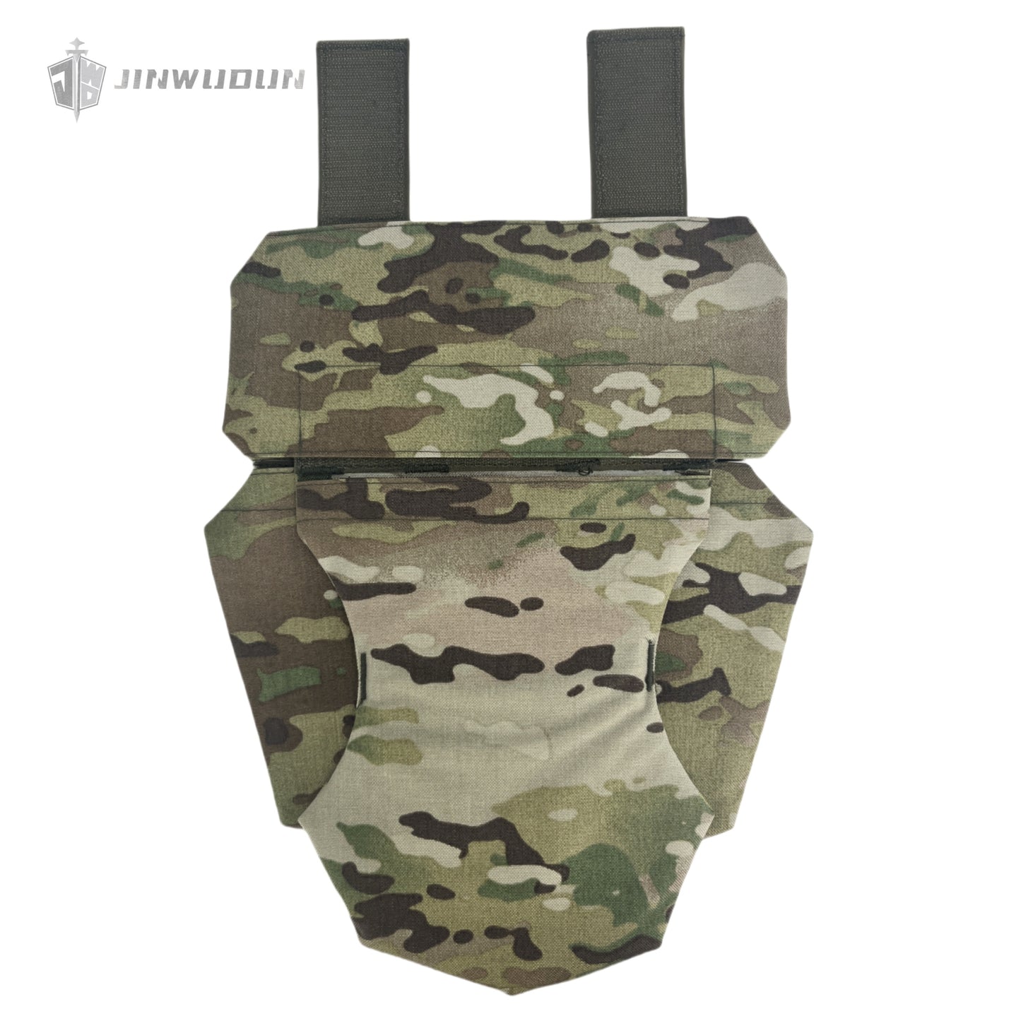 Level NIJ IIIA bulletproof crotch guard with larger protection area, detachable design, nylon fabric