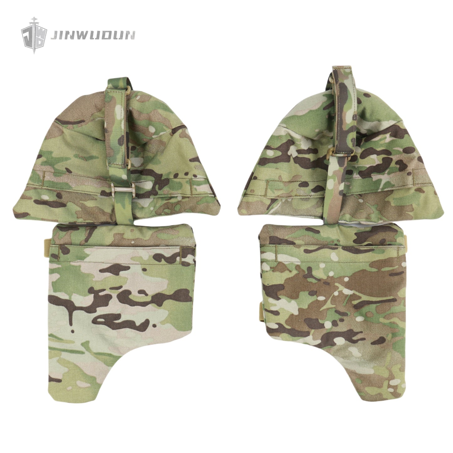 Level NIJ IIIA bulletproof shoulder pads with extra protection nylon fabric and UHMWPE bulletproof liner