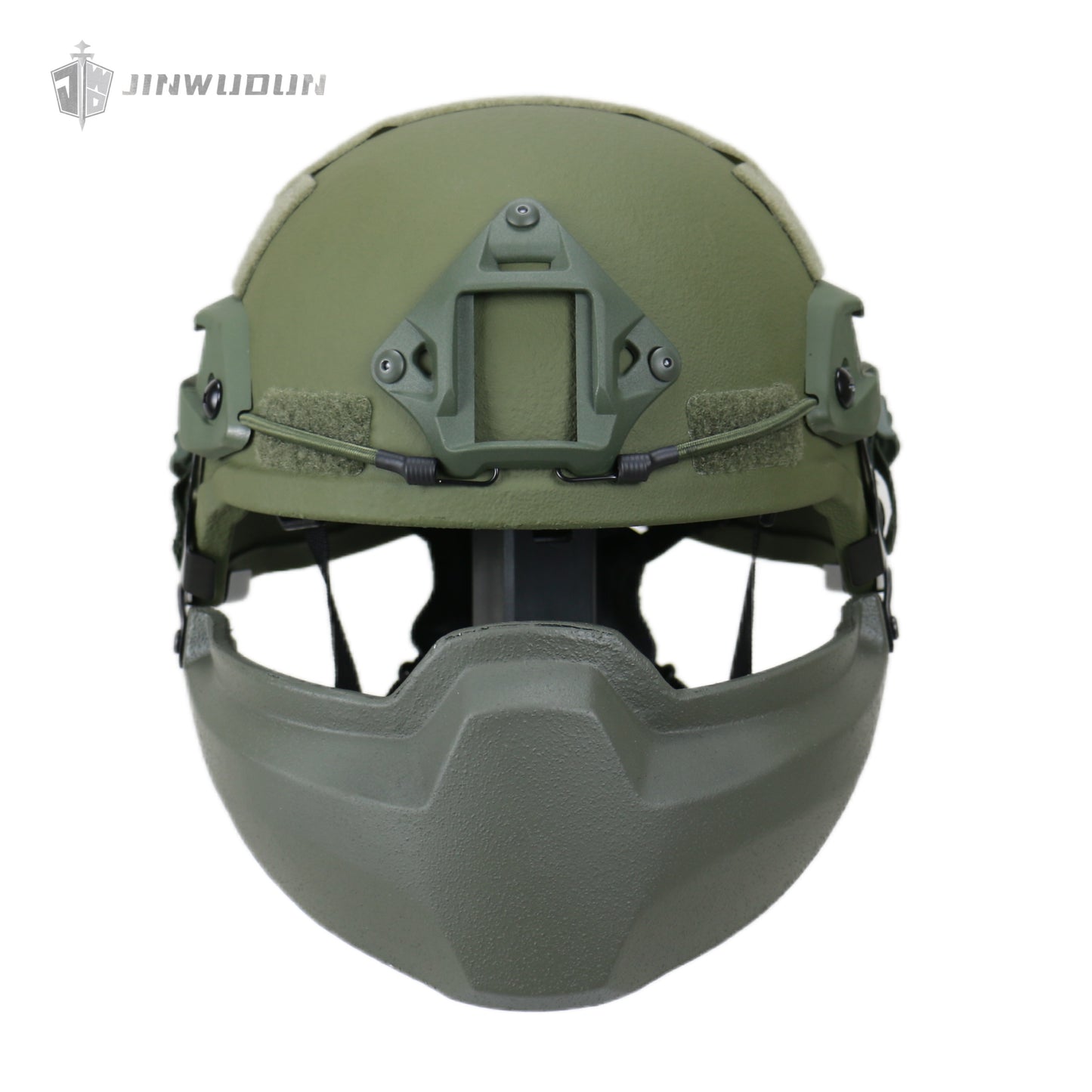 MICH2000 Bulletproof Kit - Helmet + Ballistic Mandible-NIJ IIIA 9*19MM