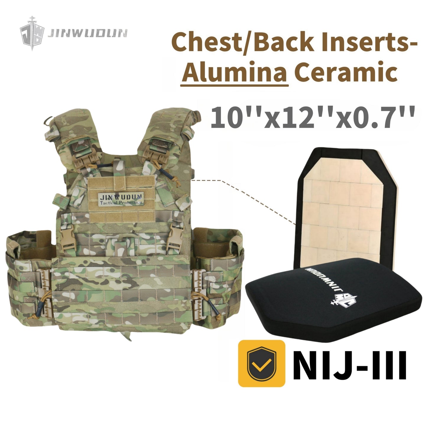 Level NIJ IV enlarged waist tactical quick-release bulletproof vest OEM replica 1000D fabric bulletproof vest
