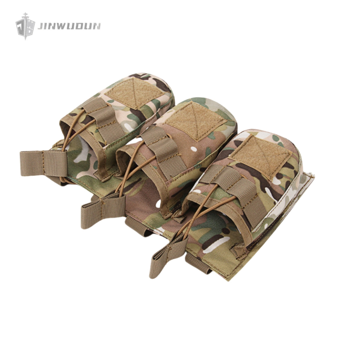 Triple AK storage bag Mollo accessory bag Outdoor military fan tool accessory bag