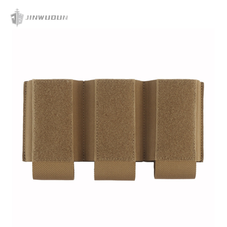 Triple 5.56 function bag (built-in) Vest-specific built-in adhesive sub-bag Triple clip bag